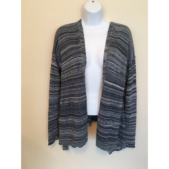 Eddie Bauer Women's Oversized Long Sleeve‎ Wrap Sweater, Multi XS (o) - Picture 1 of 4